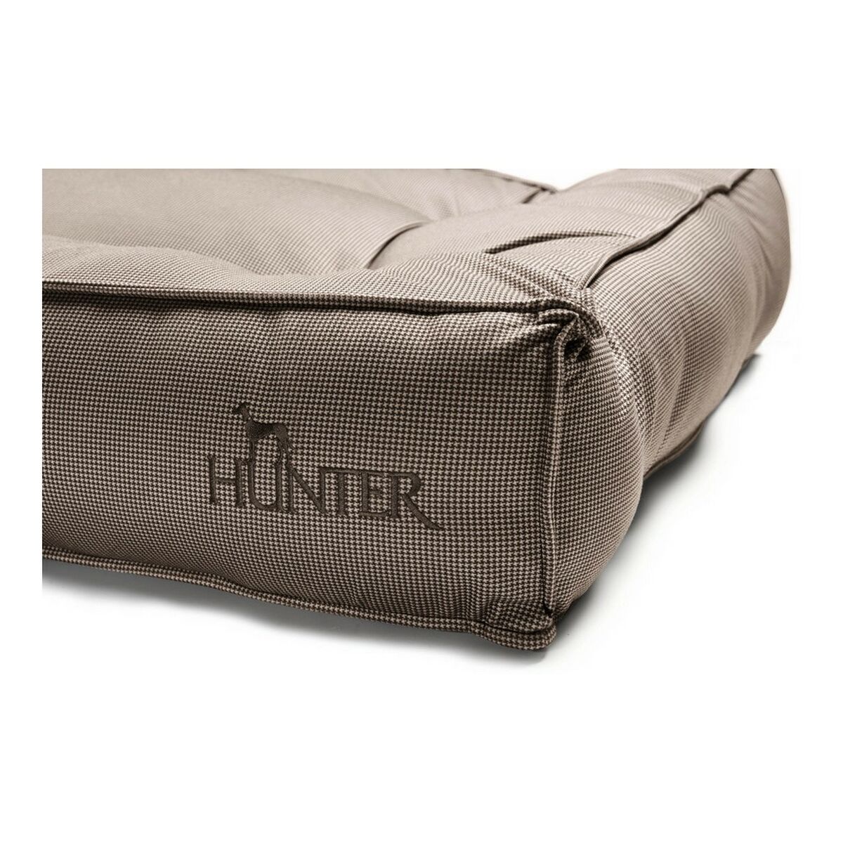 Cama de cão Hunter Lancaster Castanho (120 x 90 cm)